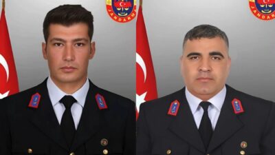 Aksaray'da görevi başında geçirdikleri trafik kazasında hayatını kaybeden iki jandarma
