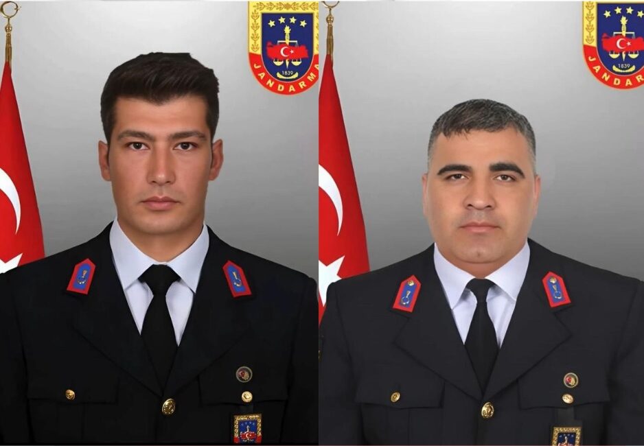 Aksaray'da görevi başında geçirdikleri trafik kazasında hayatını kaybeden iki jandarma