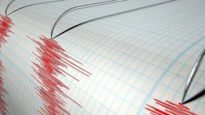 Bursa'da hissedilen deprem meydana geldi.

