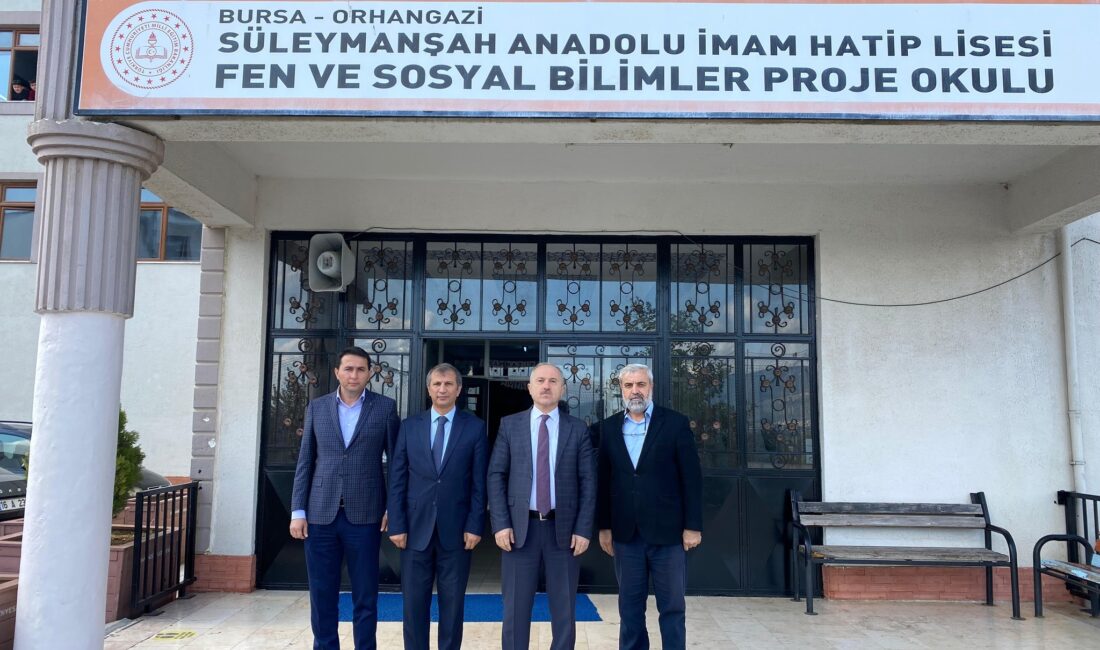 Orhangazi Kaymakamı Zafer Karamehmetoğlu, Süleyman Şah Anadolu İmam Hatip Lisesi