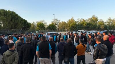 Bursa'nın Yenişehir ilçesinde faaliyet gösteren Şişecam fabrikalarında çalışan işçiler iddialara