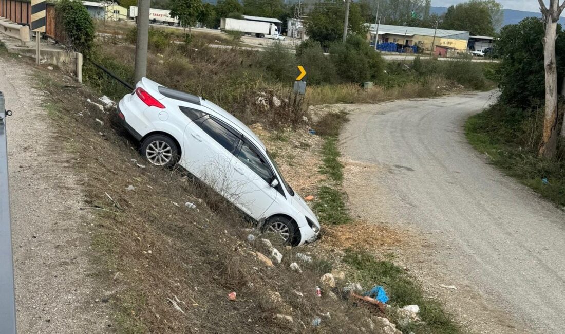 Bursa'nın Orhangazi ilçesinde İznik yolu üzerinde meydana gelen trafik kazasında,