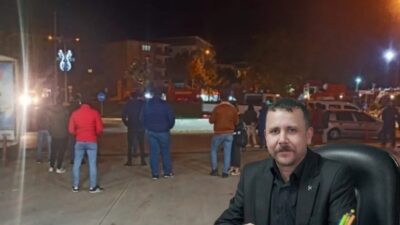 Orhangazi'de terminal binasının yıkılması sonrasında fabrika işçileri ve servis şoförlerinin