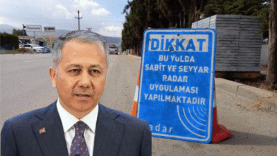 İçişleri Bakanı Ali Yerlikaya, hız sınırının aniden değiştiği bölgelerde milyonlarca