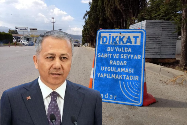 İçişleri Bakanı Ali Yerlikaya, hız sınırının aniden değiştiği bölgelerde milyonlarca