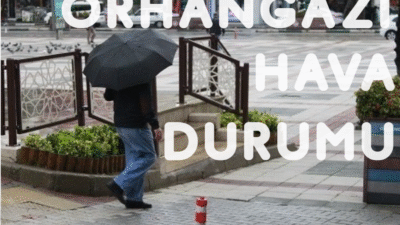 Meteoroloji Genel Müdürlüğü (MGM) Orhangazi için 5 günlük hava durumu