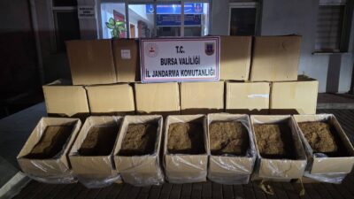  Bursa İl Jandarma Komutanlığı ekipleri, Osmangazi ilçesinde gerçekleştirdiği  bir operasyonla
