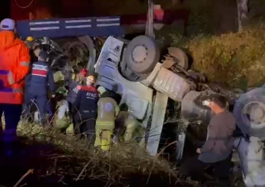 Bursa’nın İznik ilçesinde, İznik–Yenişehir Çevre Yolu üzerinde meydana gelen trafik
