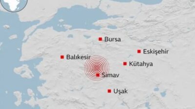 Bursa'nın komşusunda yine deprem meydana geldi. Afet ve Acil Durum