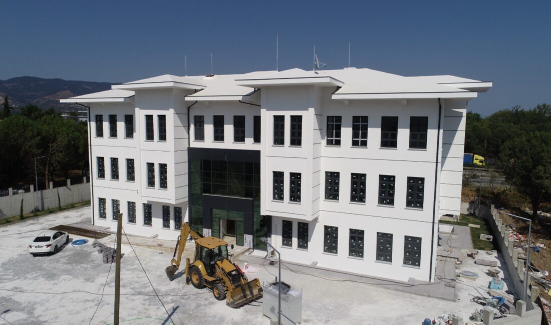 Bursa'nın Orhangazi ilçesinde yapımına geçen yıl başlayan ve  Yeni Emniyet