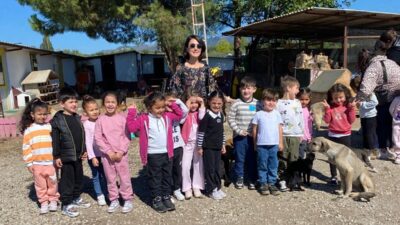 4 Ekim Hayvanları Koruma Günü kapsamında 125. Yıl Ortaokulu anasınıfı