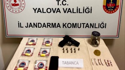 Yalova  İl Jandarma Komutanlığı ekipleri tarafından yürütülen çalışmalar sonucunda, Osmangazi