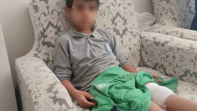 Bursa’nın Orhangazi ilçesinde sabah okula gitmek için evden çıkan 8