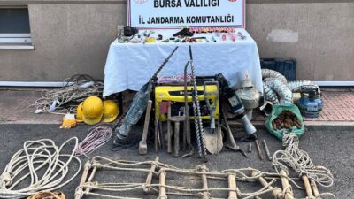  Bursa İl Jandarma Komutanlığı ekipleri, Kestel İlçesi Kayacık Mahallesi'ndeki