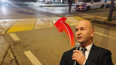  İYİ Parti Orhangazi İlçe Başkanı Bülent Bakış, ilçe merkezindeki ana