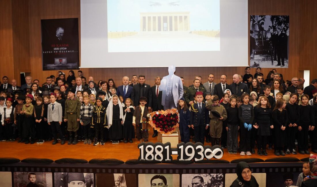 Gazi Mustafa Kemal Atatürk'ün vefatının 87'nci yıldönümü nedeniyle Orhangazi Kültür