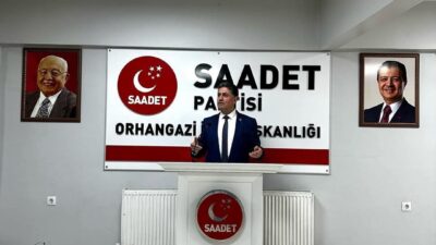 
Saadet Partisi Orhangazi İlçe Başkanı Yakup YILDIRIM, siyasetin yeniden ahlaki