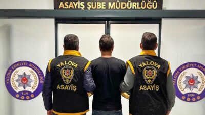 Yalova Emniyet Müdürlüğü Asayiş Şube Müdürlüğü ekipleri, aranan şahısların yakalanmasına