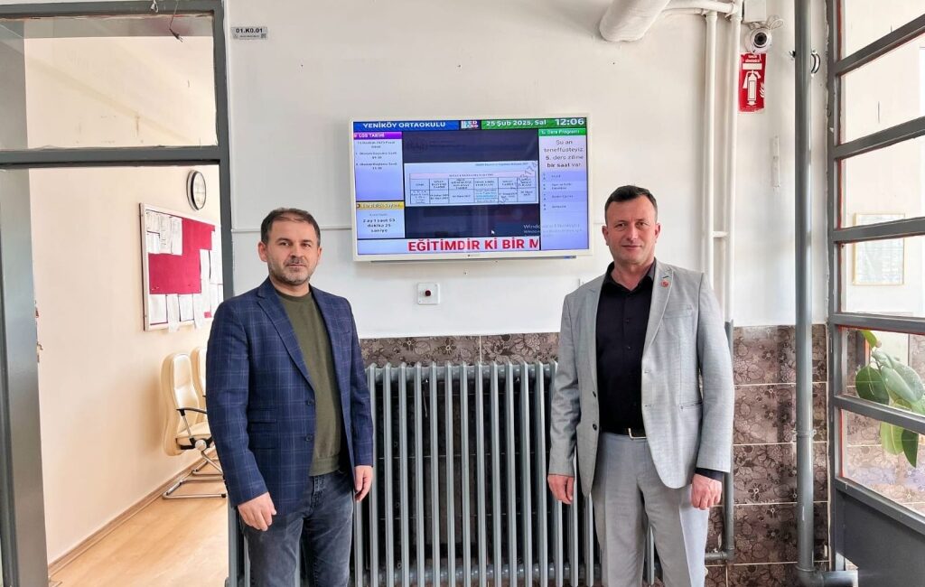 Bursa'nın Orhangazi ilçesine bağlı Yeniköy Ortaokulu, geçtiğimiz yıl göreve atanan