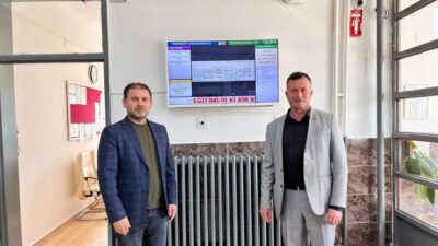 Bursa'nın Orhangazi ilçesine bağlı Yeniköy Ortaokulu, geçtiğimiz yıl göreve atanan