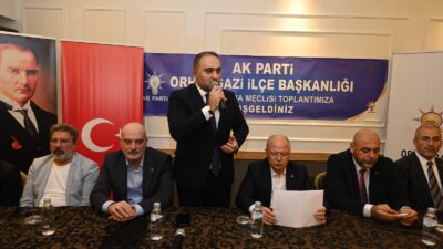 AK Parti Orhangazi İlçe Teşkilatı tarafından Partinin Bursa İl Başkanı