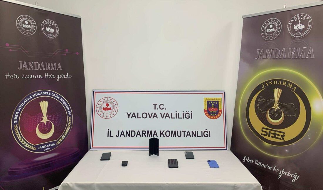 Yalova Cumhuriyet Başsavcılığı tarafından İl Jandarma Komutanlığı'nca yürütülen soruşturma kapsamında,