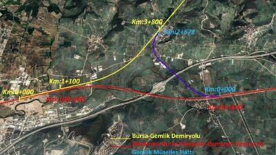 Ulaştırma ve Altyapı Bakanlığı tarafından hayata geçirilmesi planlanan Bursa-Gemlik Demiryolu