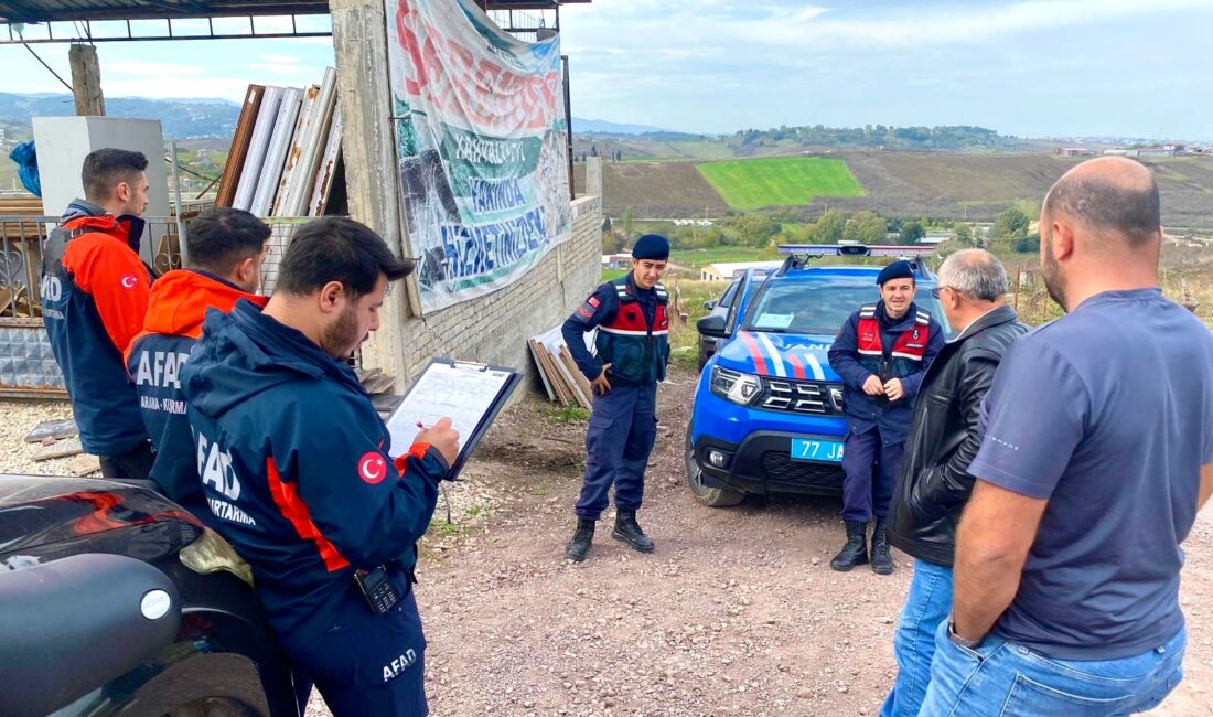 Yalova'nın Çiftlikköy ilçesinde kaybolan 53 yaşındaki vatandaş, AFAD, Jandarma ve Çiftlikköy