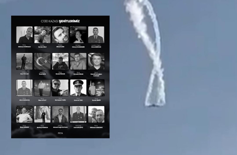 Gürcistan sınırında düşen ve 20 askerimizin şehit olduğu askeri kargo