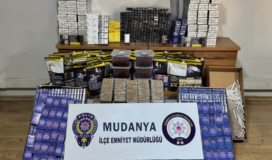 Bursa'nın Mudanya ilçesinde ilçe emniyet müdürlüğü ekipleri tarafından bir süredir