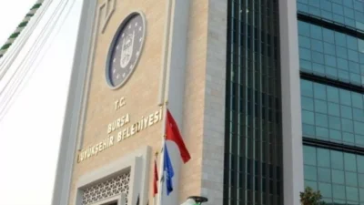 Bursa Büyükşehir Belediyesi, Balıkesir'in Sındırgı ilçesinde saat 10.06'da yaşanan ve