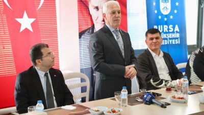 Bursa Büyükşehir Belediye Başkanı Mustafa Bozbey, kentin dört bir yanında