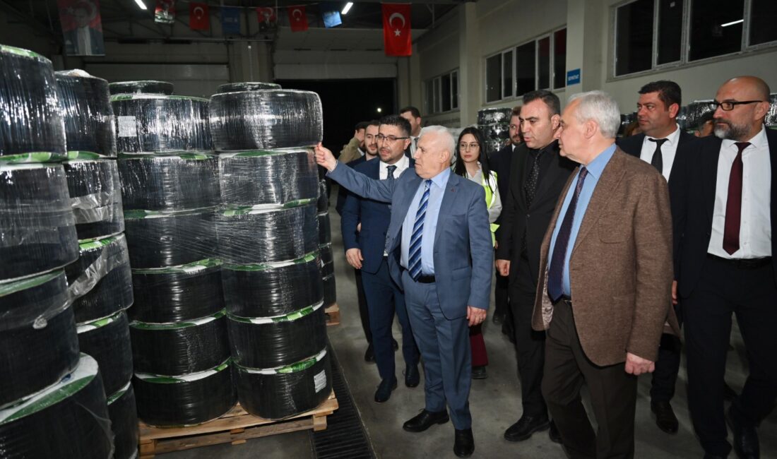 Bursa Büyükşehir Belediyesi, tarımda verimliliği artıran suyu koruyan ve çevreye