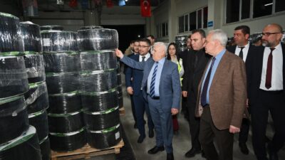 Bursa Büyükşehir Belediyesi, tarımda verimliliği artıran suyu koruyan ve çevreye