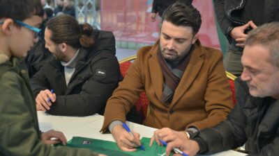 Bursa Büyükşehir Belediyesi tarafından Millet Bahçesi Kültürpark Atatürk Stadyumu girişinde