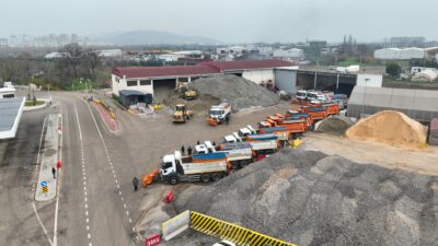 Bursa Büyükşehir Belediyesi, kentte etkili olması beklenen soğuk ve kar