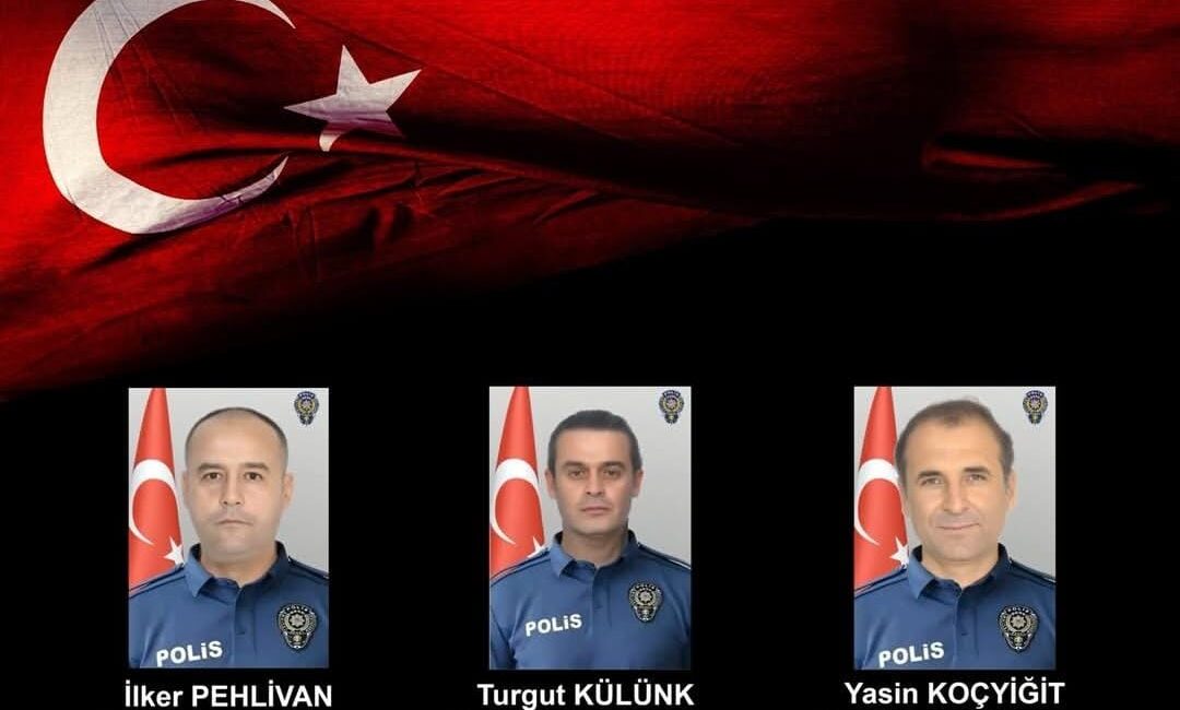 Yalova’da terör örgütü DEAŞ’a yönelik düzenlenen operasyonda şehit düşen 3