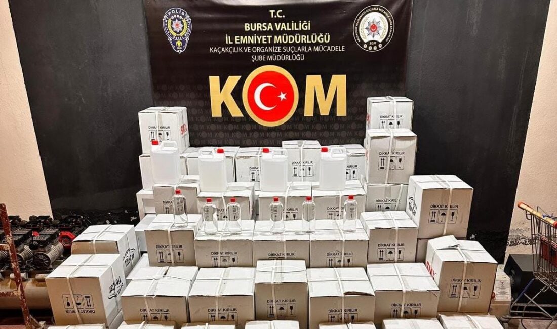 Bursa Emniyet Müdürlüğü Kaçakçılık ve Organize Suçlarla Mücadele Şube Müdürlüğü