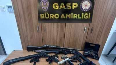 Bursa'da  ruhsatsız silah bulundurma suçlarının önlenmesine yönelik yürütülen soruşturma kapsamında,