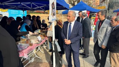 Bursa'nın Orhangazi ilçesinde müftülük  tarafından  gelirlerinin Gazze için kullanılacağı hayır