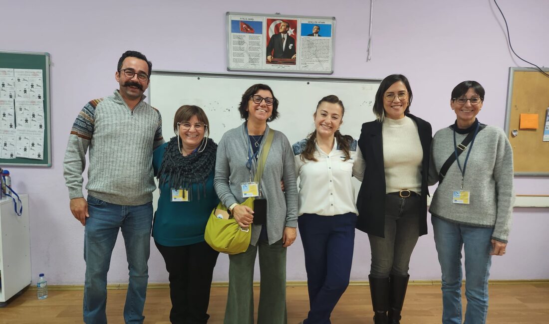 Erasmus Personel Hareketliliği Projesi kapsamında İtalya'nın Napoli şehrinden gelen bir