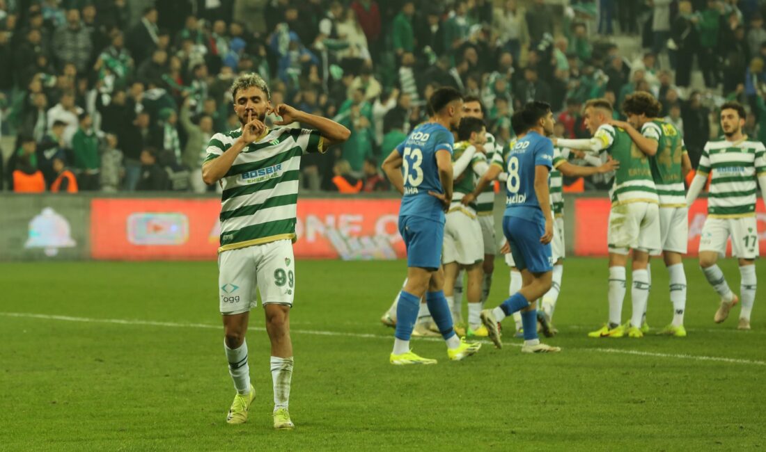 Nesine 2.lig Kırmızı gurupta şampiyonluğa koşan Lider Bursaspor,  bugün