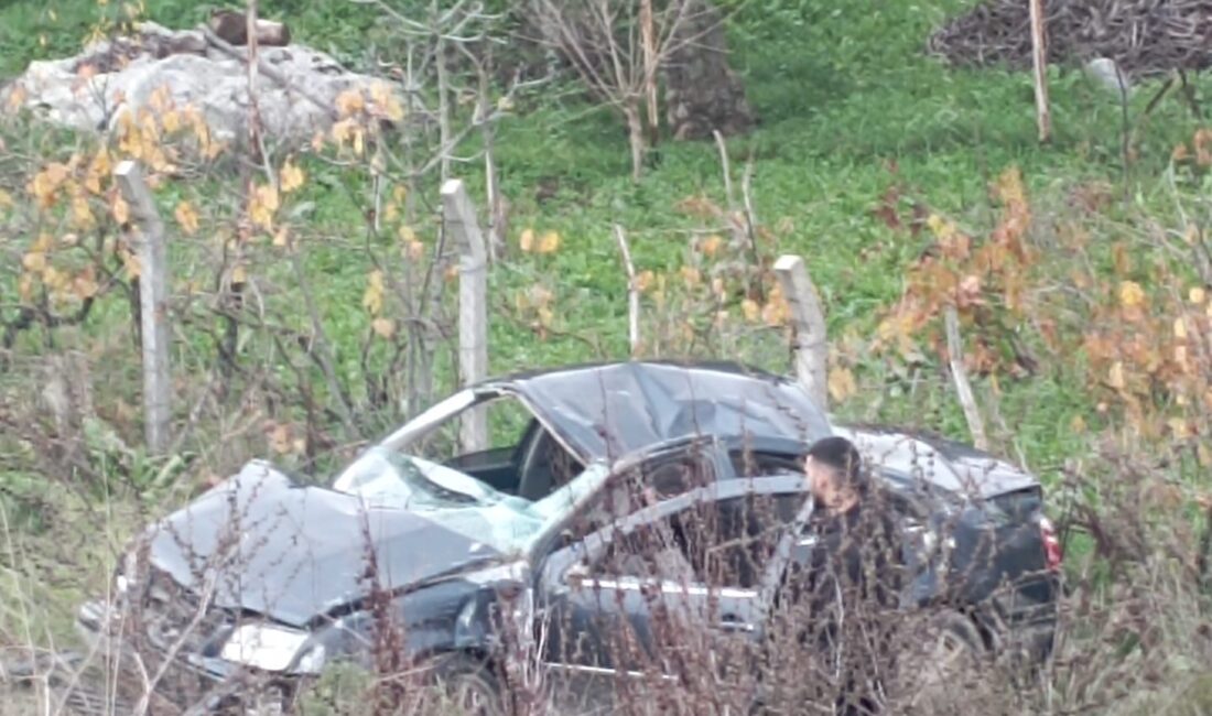 Bursa'nın Orhangazi ilçesinde meydana gelen trafik kazasında, sürücünün kontrolünden çıkan