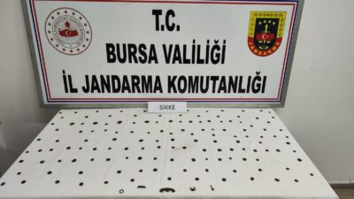 Bursa İl Jandarma Komutanlığı ekipleri, İznik’te tarihi eser kaçakçılarına yönelik