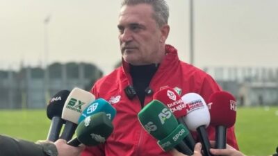 Bursaspor Teknik Direktörü Tahsin Tam, Türkiye Futbol Federasyonu tarafından başlatılan