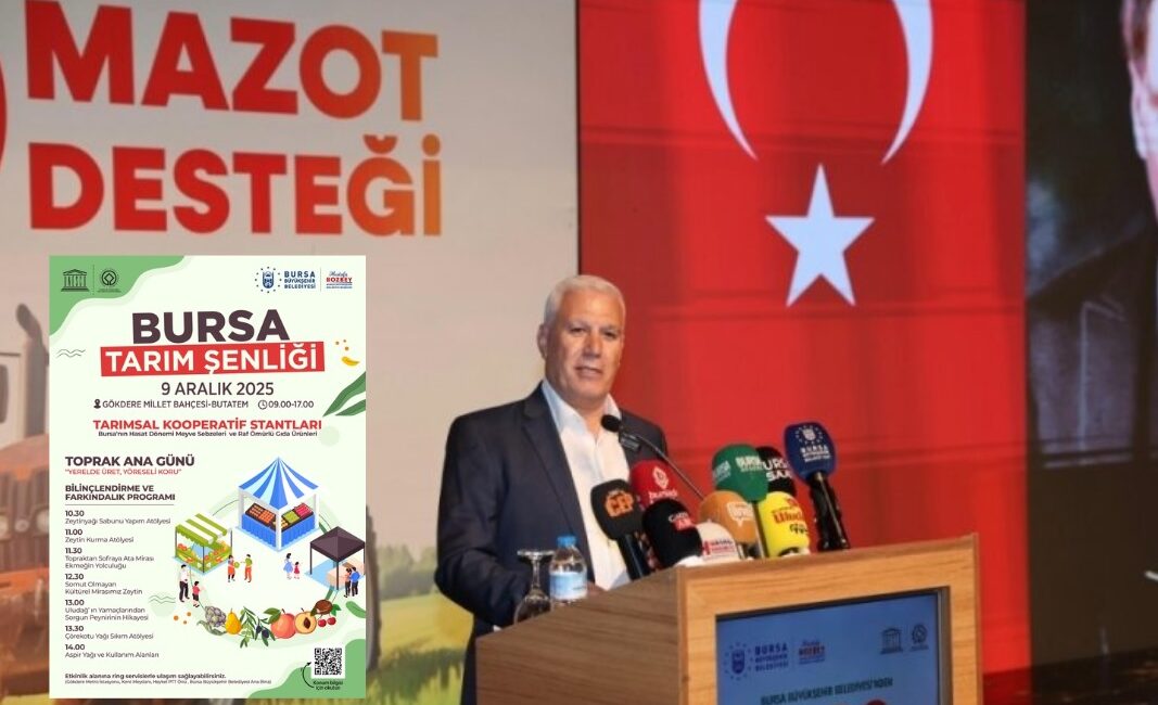 Bursa Büyükşehir Belediyesi, kırsal kalkınmayı desteklemeye, sürdürülebilir üretimi güçlendirmeye ve