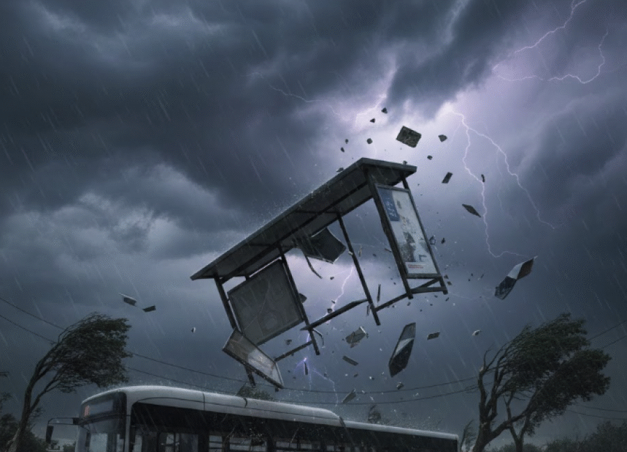 Meteoroloji Genel Müdürlüğü, Bursa'da Cumartesi günü için kuvvetli lodos uyarısında