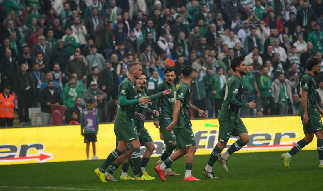 Bursaspor, ligin 20. haftasında karşı karşıya geldiği Yeni Mersin İdman