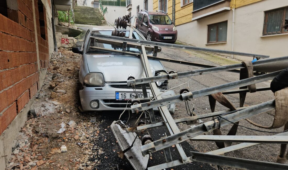 Bursa'nın Orhangazi ilçesinde meydana gelen olayda elektrik hatlarının yeraltına alınması