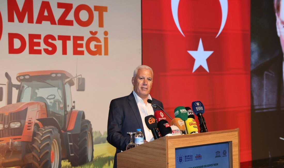 Bursa Büyükşehir Belediyesi, tarımsal üretimi canlandırmak ve artan maliyetler karşısında